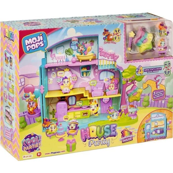 MojiPops Partyhusset med piñata och exklusiva figurer