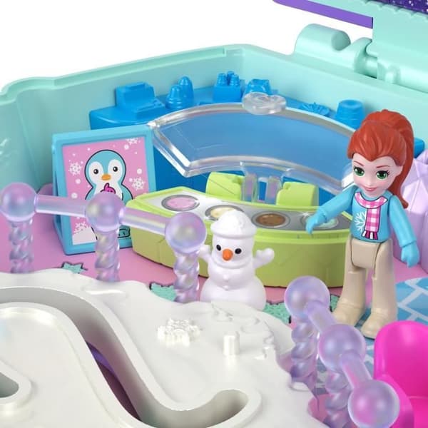 Polly Pocket-Snow Penguin-Box med figurer HRD34