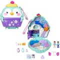 Miniatyrbild 1 av 6: Polly Pocket-Snow Penguin-Box med figurer HRD34