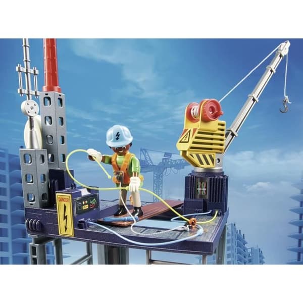 PLAYMOBIL - 70816 - City Action La Construction - Startpaket - Byggplattform