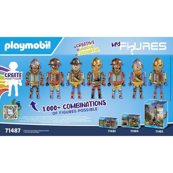 PLAYMOBIL 71487 Mina figurer: Knights Novelmore