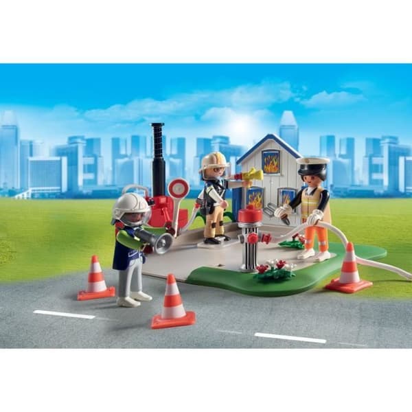 PLAYMOBIL - Mina figurer: Första hjälpen-arbetare - Flerfärgad - 120 stycken - Från 5 år