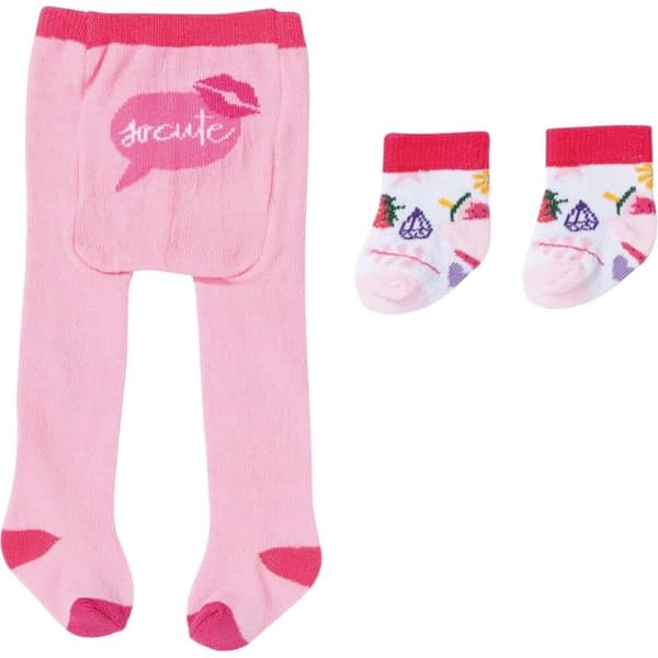 Baby född Strumpbyxor och strumpor, assortering 43cm