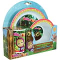 Miniatyrbild 1 av 3: MASHA ET MICHKA måltidsset - FUN HOUSE - Mikrovågsugn - Flerfärgad