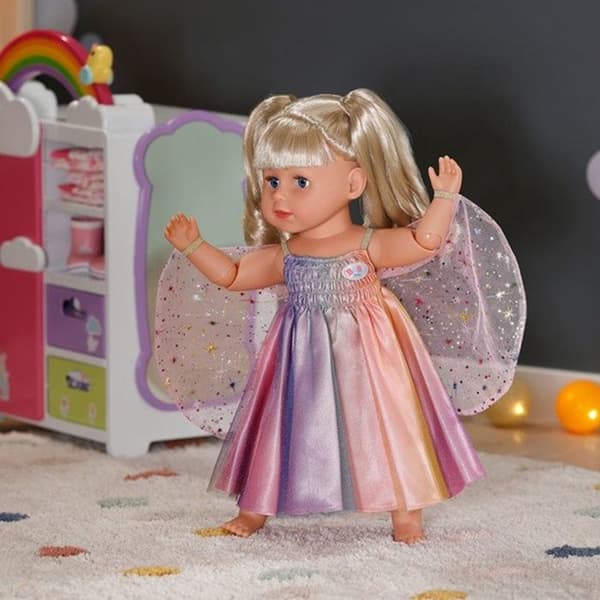 Kläder - Zapf Creation - Regnbåge - 43 cm - Flerfärgad - Från 3 år