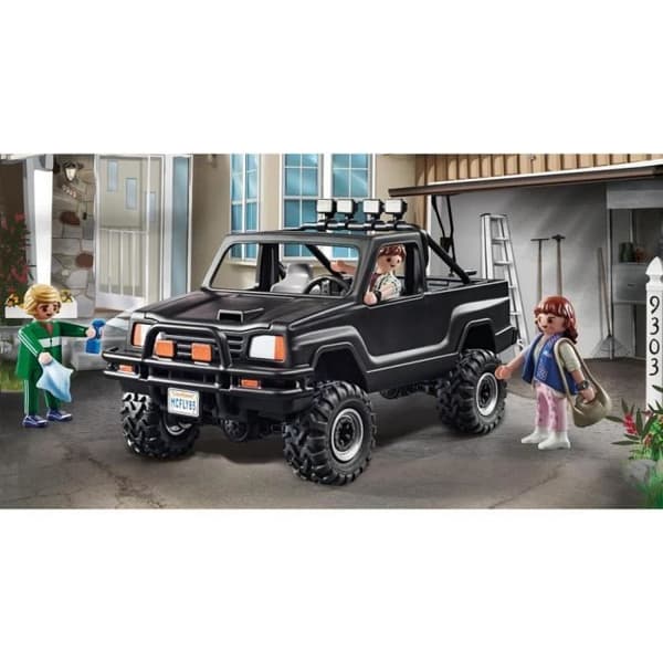 PLAYMOBIL - 70633 - Tillbaka till framtiden - Marty's Pick-up med 3 karaktärer och tillbehör