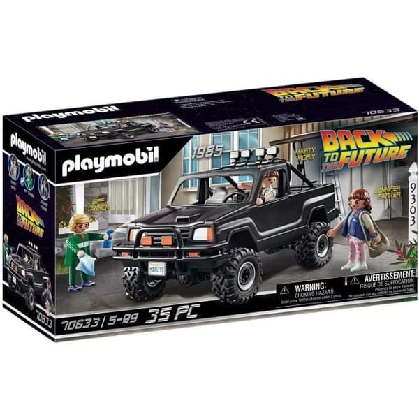 PLAYMOBIL - 70633 - Tillbaka till framtiden - Marty's Pick-up med 3 karaktärer och tillbehör