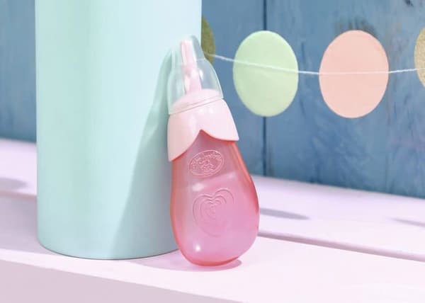 Kläder - tillbehör docka Baby Annabell - 515709702 - Mjölkflaska Milchfläschchen, 709702, Flerfärgad