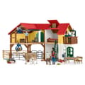 Miniatyrbild 2 av 6: Gård med stall och djur, 97-delad box med figurer, Schleich 42407 Farm World, från 3 år och uppåt