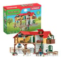 Miniatyrbild 1 av 6: Gård med stall och djur, 97-delad box med figurer, Schleich 42407 Farm World, från 3 år och uppåt