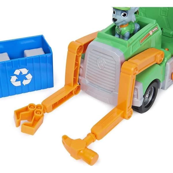 Rockys återvinningsdumper - PAW PATROL - PAT PATROUILLE - 6060259 - Rocky figurin ingår - barnspel