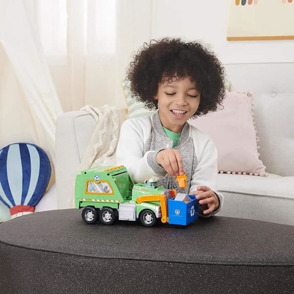 Rockys återvinningsdumper - PAW PATROL - PAT PATROUILLE - 6060259 - Rocky figurin ingår - barnspel