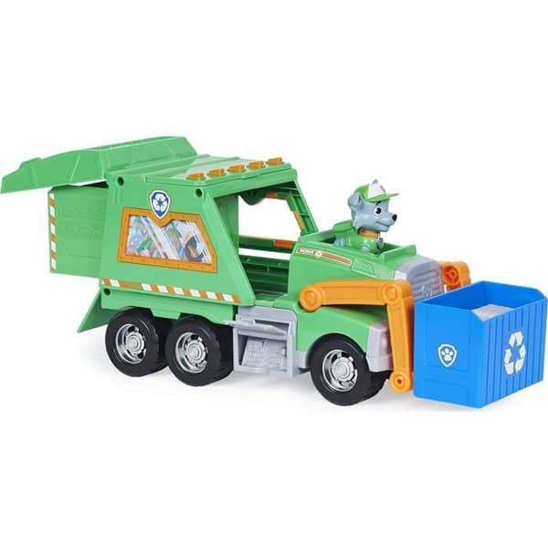 Rockys återvinningsdumper - PAW PATROL - PAT PATROUILLE - 6060259 - Rocky figurin ingår - barnspel