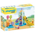 Miniatyrbild 1 av 6: PLAYMOBIL 1.2.3 - 71326 - Lekplats med gigantisk rutschkana för småbarn 18-36 månader