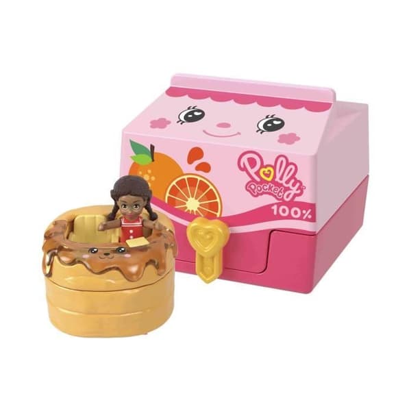 Polly Pocket–Flerfunktionslåda–Bilar och Mini-Figurer - JCR44 Slumptal - fr.o.m. 4 år