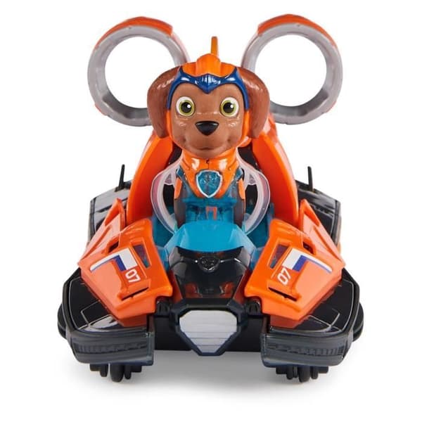 Fordon + Figur Zuma Superpatrullen - Filmen - Paw Patrol - Ljud- och ljuseffekter