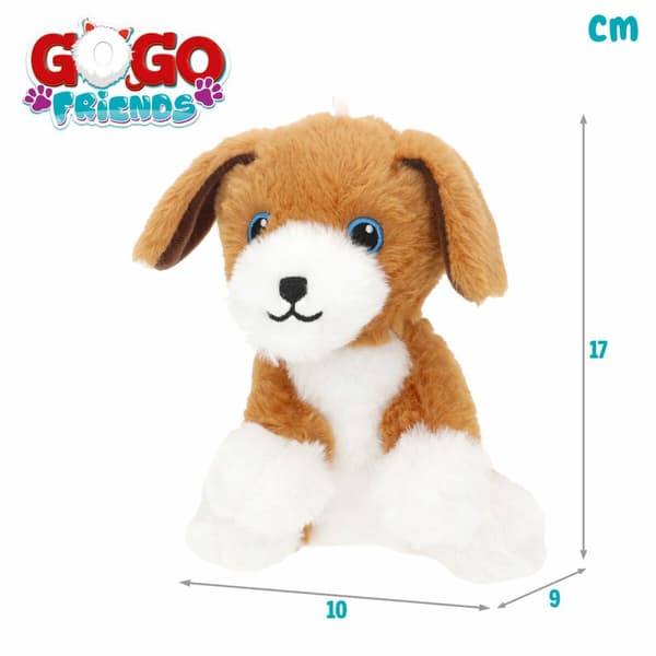 Bamse Colorbaby plys Plastik 10 x 17 x 9 cm (6 enheder)