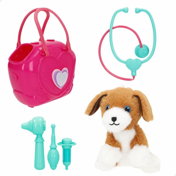 Bamse Colorbaby plys Plastik 10 x 17 x 9 cm (6 enheder)