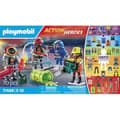 Miniatyrbild 4 av 4: PLAYMOBIL 71468 Mina figurer: riskabla yrken - med fyra karaktärer från brandmännen - Brandmän - Från 5 år