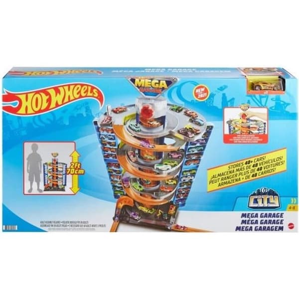 Hot Wheels City Mega Garage Set - 0887961920901