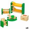 Miniatyrbild 1 av 7: Doll's house bedroom Woomax (6 antal)