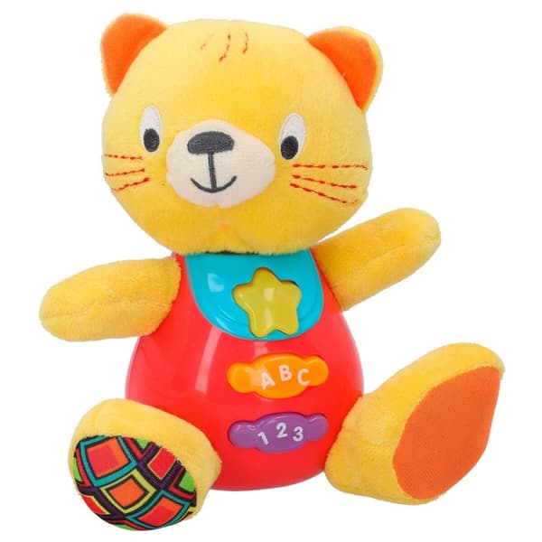 Mjukdjur med ljud Winfun Katt 16 x 17,5 x 10,5 cm (6 antal)