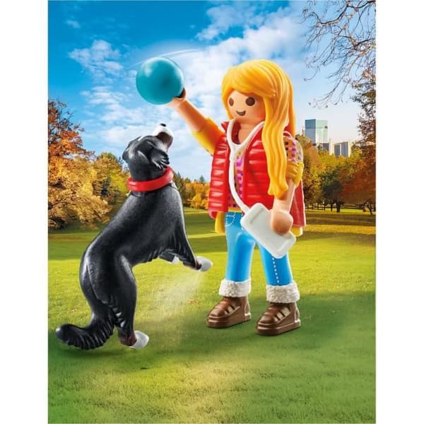 PLAYMOBIL 71738 Ungdomstjej med berghund, My Life, 5 delar, Från 4 år