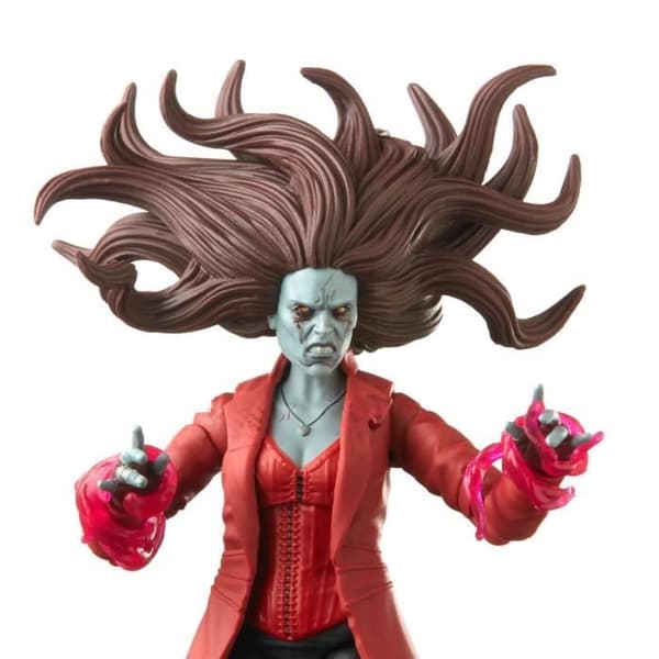 Scarlet Witch Zombie Zombie Tänk om Marvel Legends Seriefigur