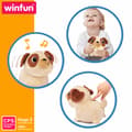 Miniatyrbild 7 av 7: Gosedjur rörlig Winfun Plysch Plast 17 x 15 x 13 cm (2 antal)