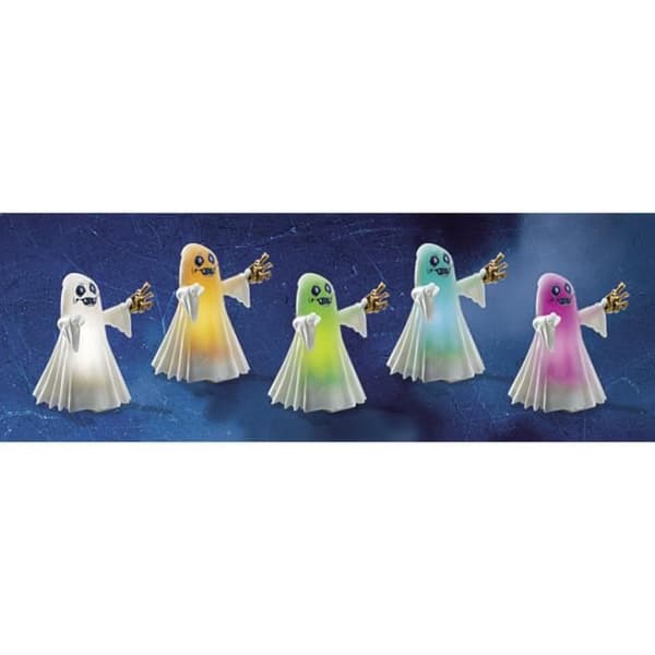 PLAYMOBIL 71797 Riddare och spöke med ljuseffekter, Novelmore, 18 delar, Från 4 år