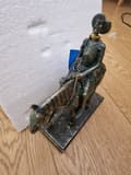 Miniatyrbillede 3 af 11: Don Quixote And Horse Figure