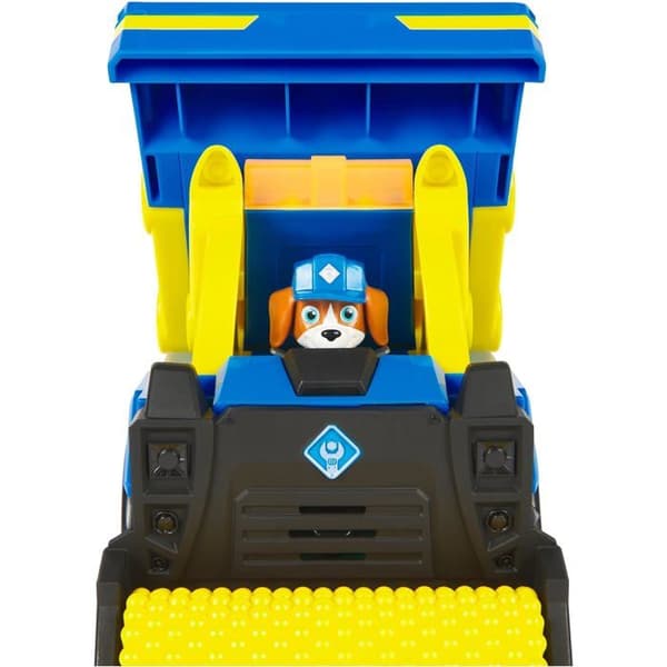 Paw Patrol Rubble och hans team Dumpster med rörliga delar Hjulfordon med ljud och ljus