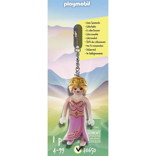 Princess nyckelring - PLAYMOBIL - 70650 - Playmobil Princess sortiment - För barn från 4 år och uppåt