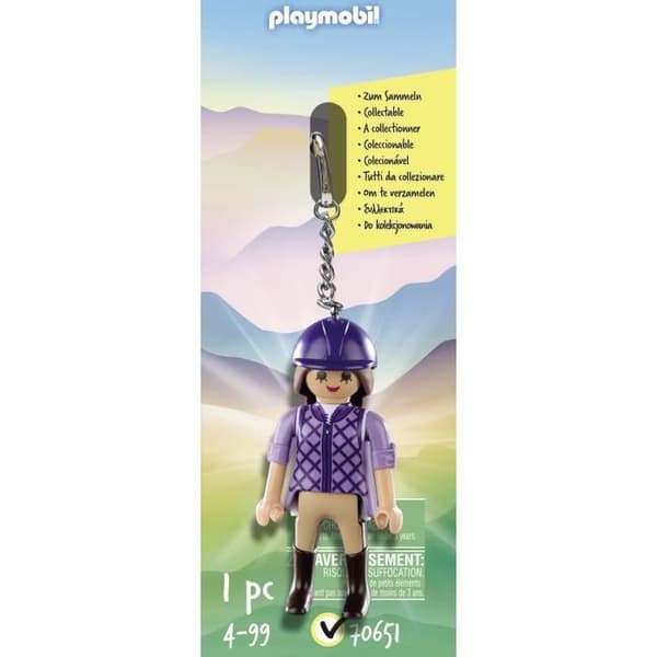 PLAYMOBIL - 70651 - Cavalier nyckelring - Barn - 4 år - 1 st - Malta - Röd