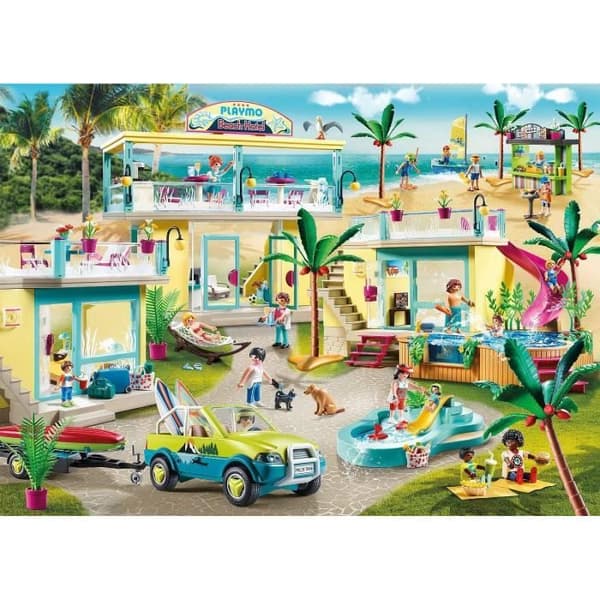 PLAYMOBIL - 70437 - Strandsnack - Familjekul - Blandat - Plast - 420g - 66 stycken