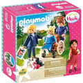 Miniatyrbild 1 av 4: Playmobil - Heidi - Clara med sin pappa och fröken Rottenmeier - Rullstol - 19 stycken