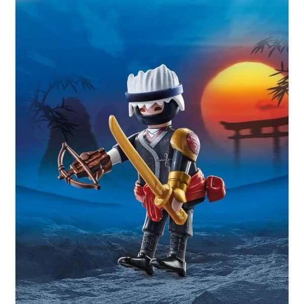 PLAYMOBIL - 70814 - Ninja - Armborst och sabel - Barnleksak från 4 år