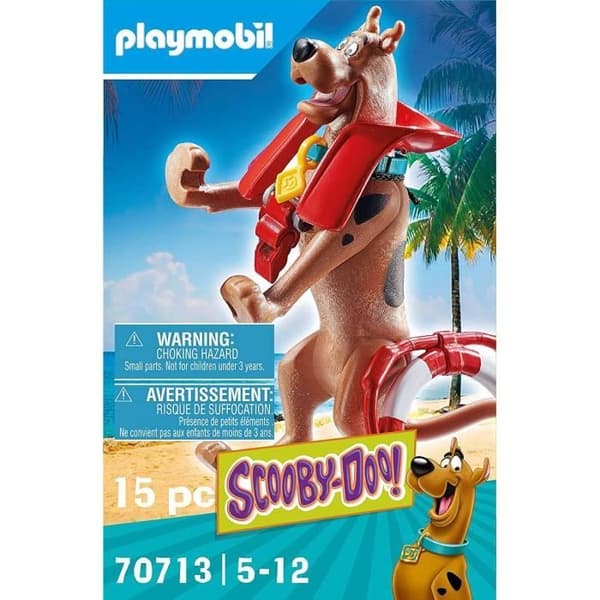 PLAYMOBIL - 70713 - SCOOBY-DOO Sea Rescuer - Scooby-Doo samlarfigur i livräddardräkt