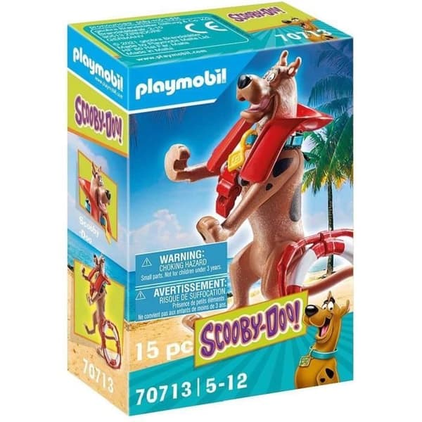 PLAYMOBIL - 70713 - SCOOBY-DOO Sea Rescuer - Scooby-Doo samlarfigur i livräddardräkt
