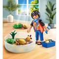 Miniatyrbild 2 av 5: PLAYMOBIL 71748 Kille med sköldpadds familj i ett terrarium, My Life, 20 delar, Från 4 år