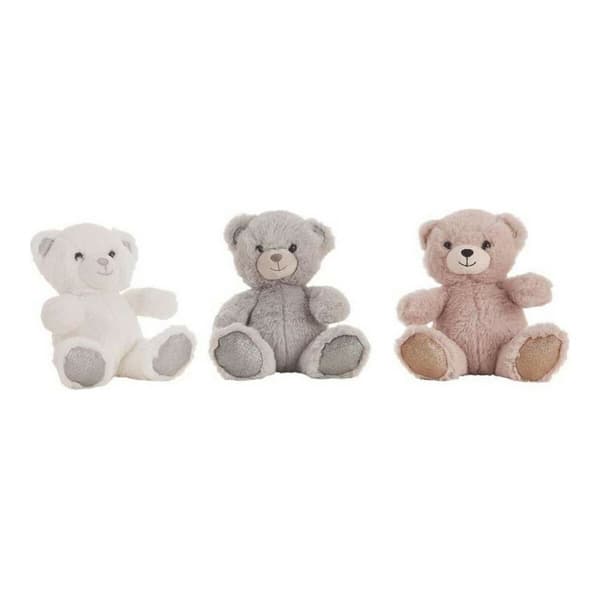 Pehmolelu Valkoinen Harmaa Pinkki Akryyli 22 cm
