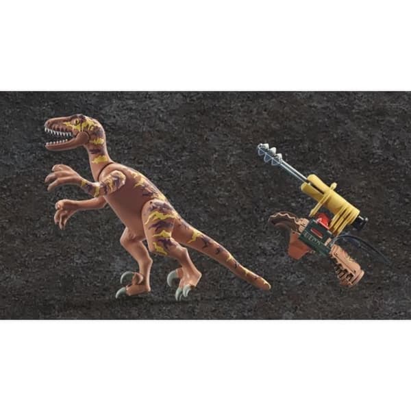 PLAYMOBIL - Dino Rise - Deinonychus och krigare - Flerfärgad - 20 stycken - Barn 5 år och uppåt