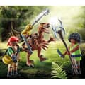 Miniatyrbild 2 av 5: PLAYMOBIL - Dino Rise - Deinonychus och krigare - Flerfärgad - 20 stycken - Barn 5 år och uppåt