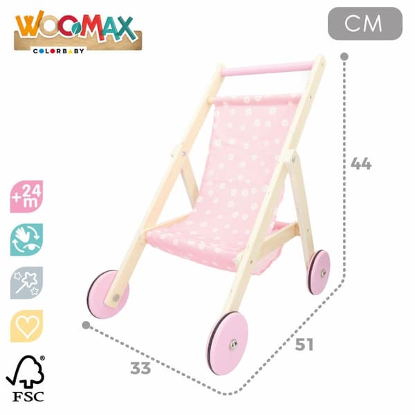 Dockvagn 33 x 44 x 51 cm (2 antal)