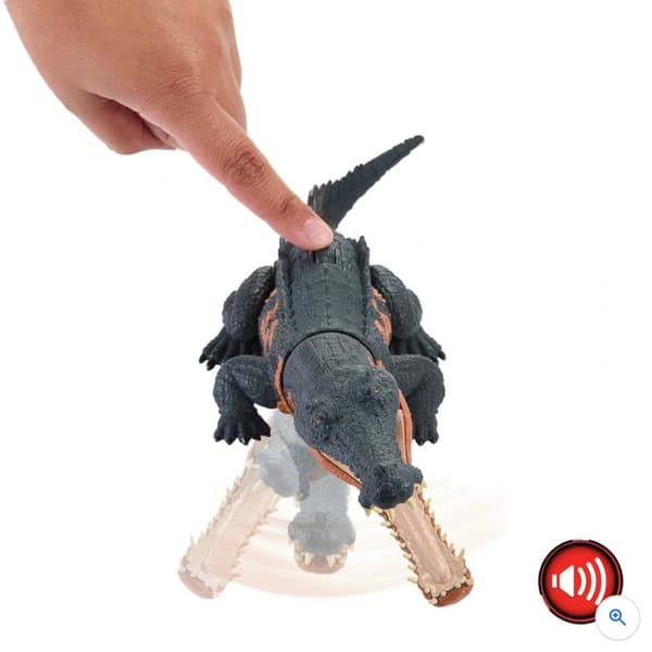 Jurassic World Dinosaur Action Figures Wild Roar Gryposuchus