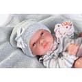 Miniatyrbillede 3 af 4: Baby dukke Antonio Juan 33 cm