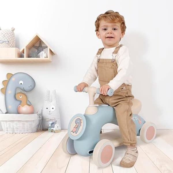 Walker - DE CUEVAS TOYS - Coco - Blå och Beige - Lätt och tålig design - För barn