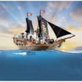 Miniatyrbild 4 av 6: PLAYMOBIL 71530 Piratskepp, 137 delar inklusive 3 karaktärer och 4 djur, Pirater, Kreativt rollspel, Från 4 år