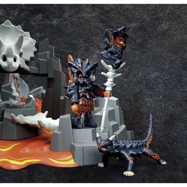 PLAYMOBIL - 70926 - Dino Rise - Guardian of the Lava Mine - Med 1 karaktär och 1 dino