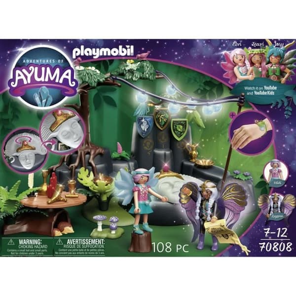 PLAYMOBIL - 70808 - AYUMA - Vårälvor - 108 stycken - För barn från 7 år och uppåt